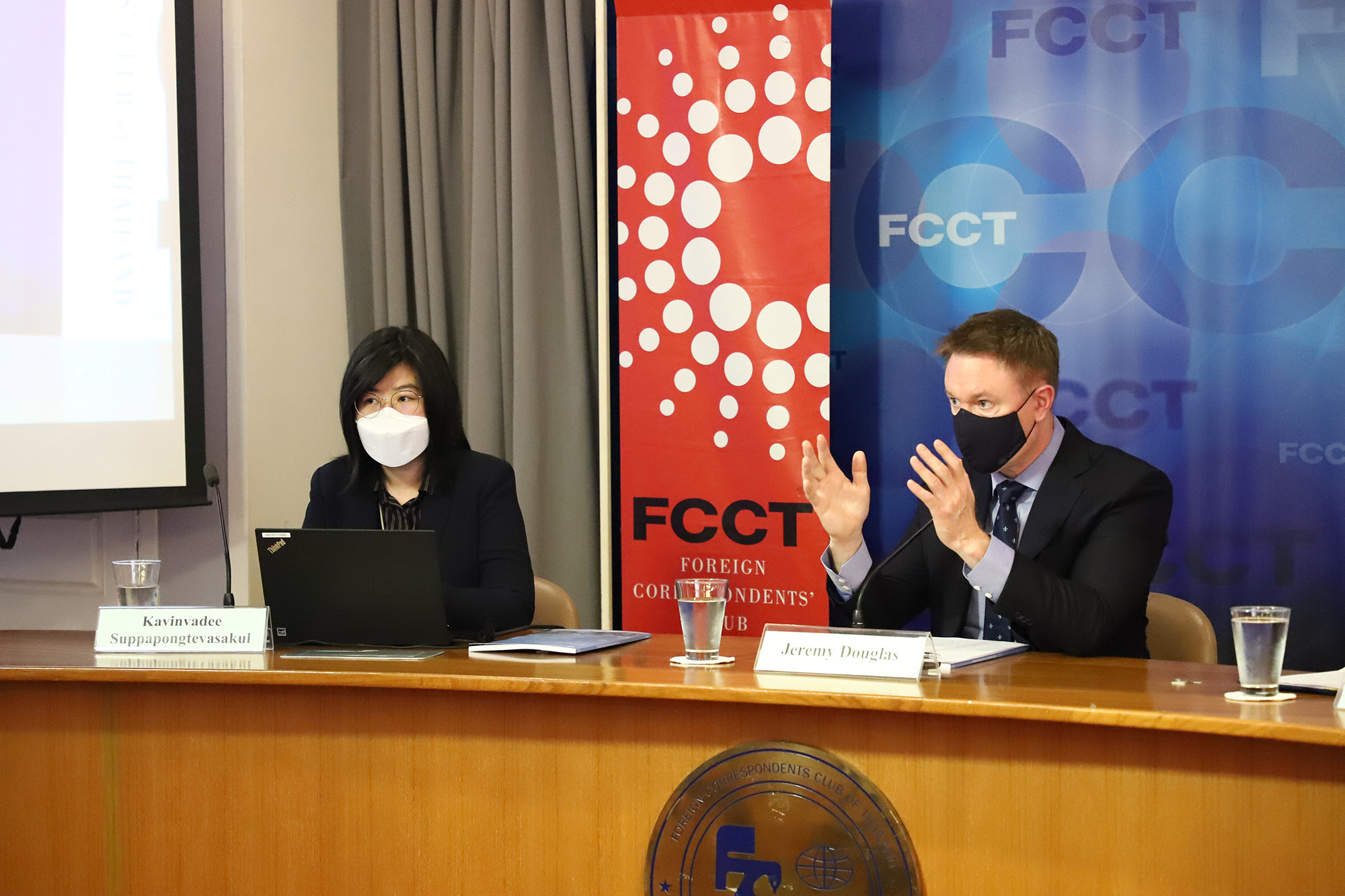 UNODC Regional Representative Jeremy Douglas responds to questions about the groups behind the increase in methamphetamine tablets production, and use of pre-precursor chemicals