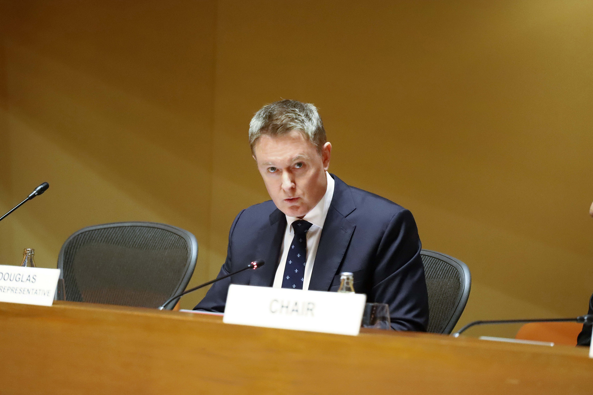 UNODC Regional Representative Jeremy Douglas opens the 2022 Heads of National Drug Law Enforcement Agencies of Asia and the Pacific (HONLAP)
