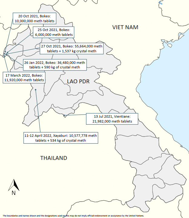 Recent increases in drug trafficking and related operational results were extensively discussed